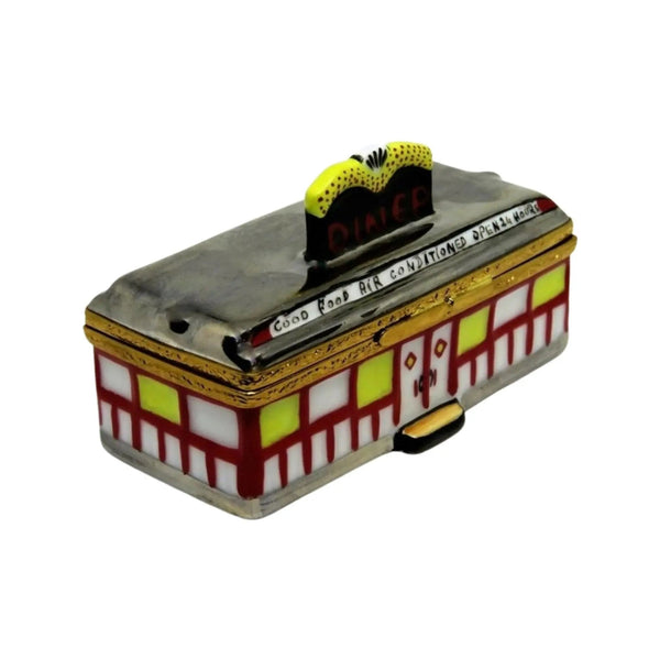 Diner Porcelain Limoges Professional Food French Trinket Box