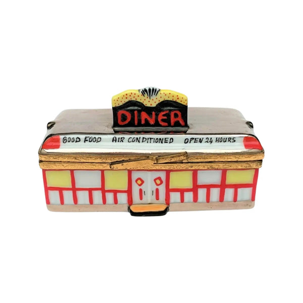 Diner Porcelain Limoges Professional Food French Trinket Box