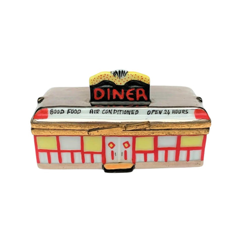 Diner Porcelain Limoges Professional Food French Trinket Box