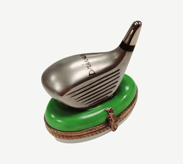 Driver Golf Club Limoges Box Porcelain Limoges sports golf limoges box French Trinket Box