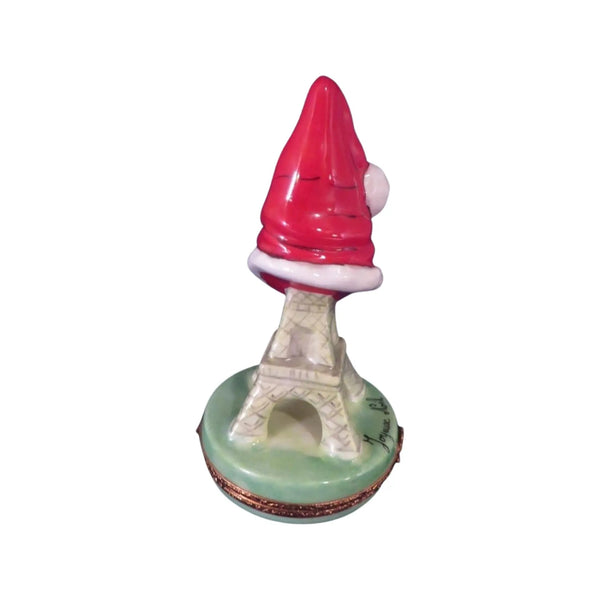 Eiffel Tower Christmas Porcelain Limoges Eiffel Tower France French Trinket Box