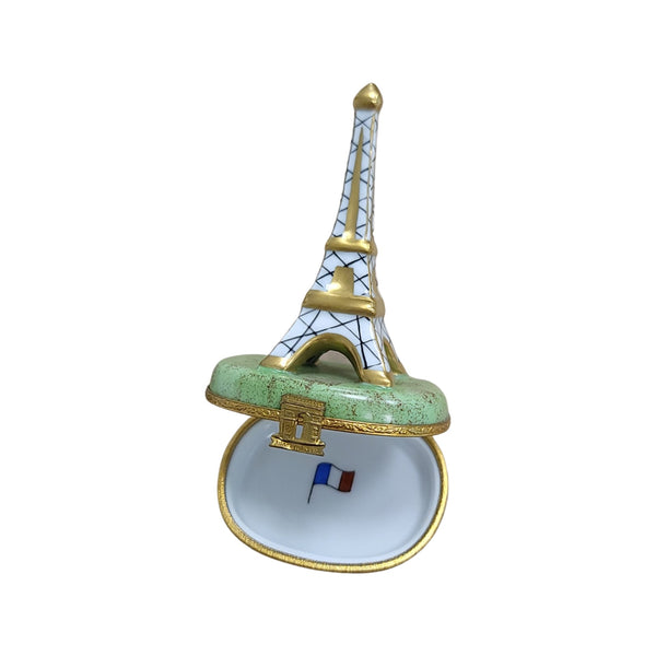 Eiffel Tower Elegance Box Porcelain Limoges france LIMOGES BOXES French Trinket Box