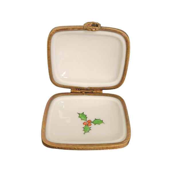 Elegant Church Scene Limoges Box Porcelain Limoges Religion French Trinket Box