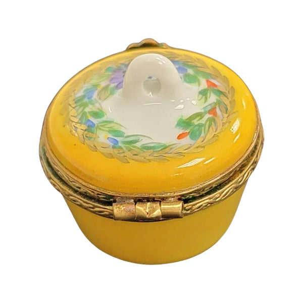 Elegant Floral Limoges Box Porcelain Limoges LIMOGES BOXES traditional French Trinket Box
