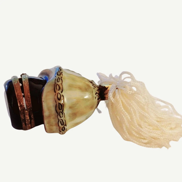 Elegant French Guard Helmet Box Porcelain Limoges Limoges Boxes travel world france French Trinket Box