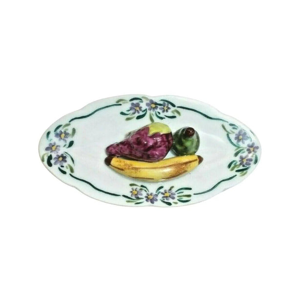 Elegant Limoges Fruit Platter Porcelain Limoges fruit French Trinket Box