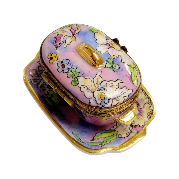 Elegant Porcelain Soup Tureen Set Porcelain Limoges Home China French Trinket Box