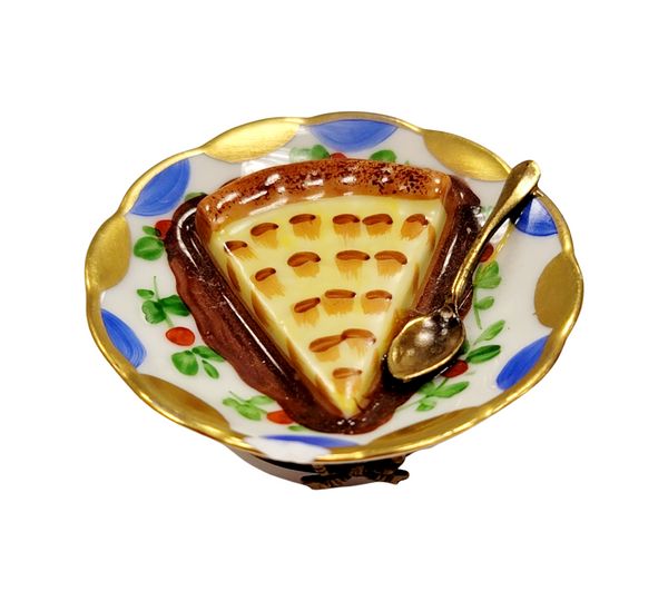 Exquisite Apple Pie Limoges Box Porcelain Limoges Dessert French Trinket Box