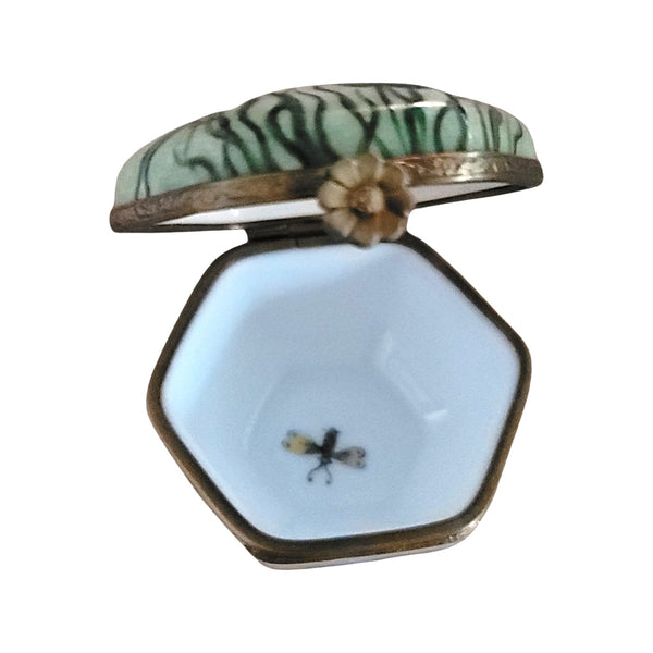 Exquisite Octagon Dragonfly Box Porcelain Limoges LIMOGES BOXES traditional French Trinket Box