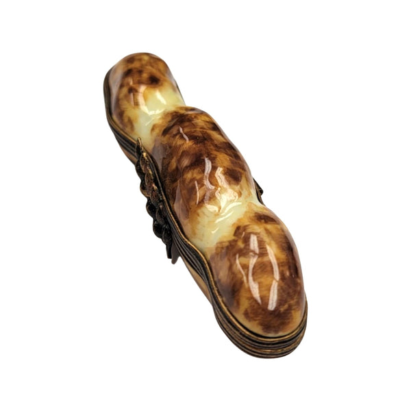 French Baguette Bread Limoges Box Porcelain Limoges food French Trinket Box
