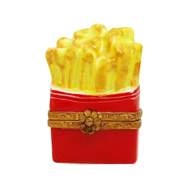 French Fries Porcelain Limoges Food French Trinket Box