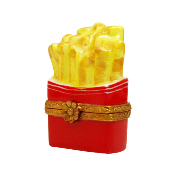 French Fries Porcelain Limoges Food French Trinket Box