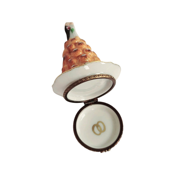 French Wedding Cake Delight Porcelain Limoges Limoges Wedding Limoges Boxes French Trinket Box