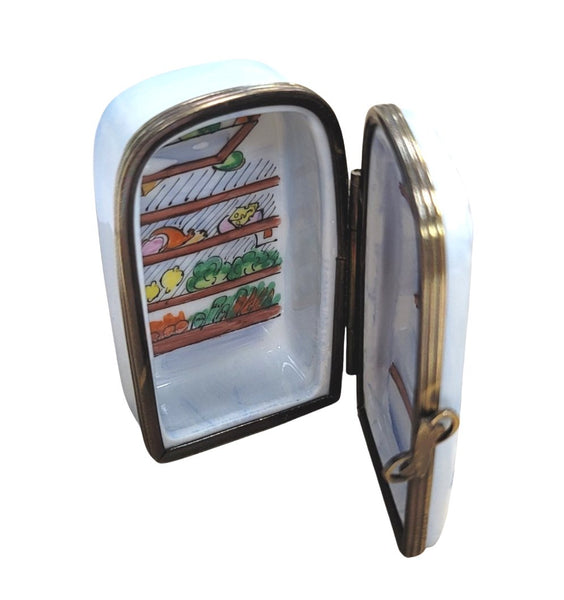 Frozen Elegance Limoges Box Porcelain Limoges Home Food French Trinket Box