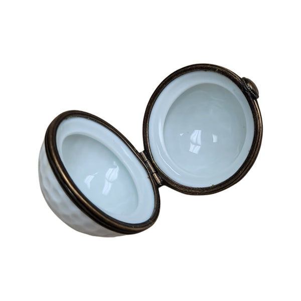 Golf Ball Limoges Box Treasure Porcelain Limoges sports French Trinket Box