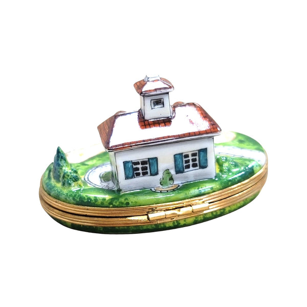 Golf Course Retreat Limoges Box Porcelain Limoges sports French Trinket Box