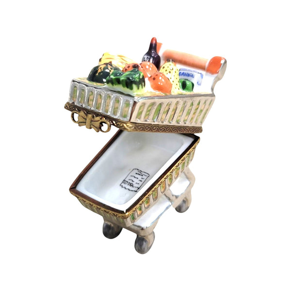 Gourmet Groceries Limoges Box Porcelain Limoges Home Food French Trinket Box