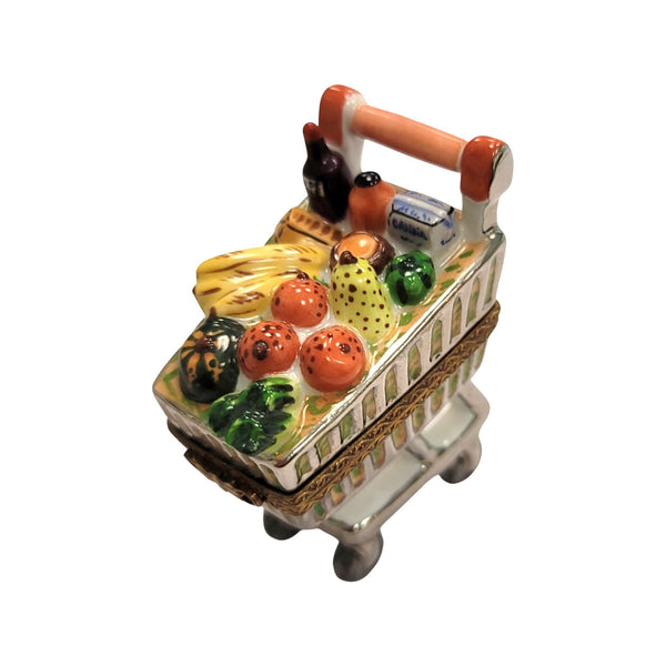 Gourmet Groceries Limoges Box Porcelain Limoges Home Food French Trinket Box