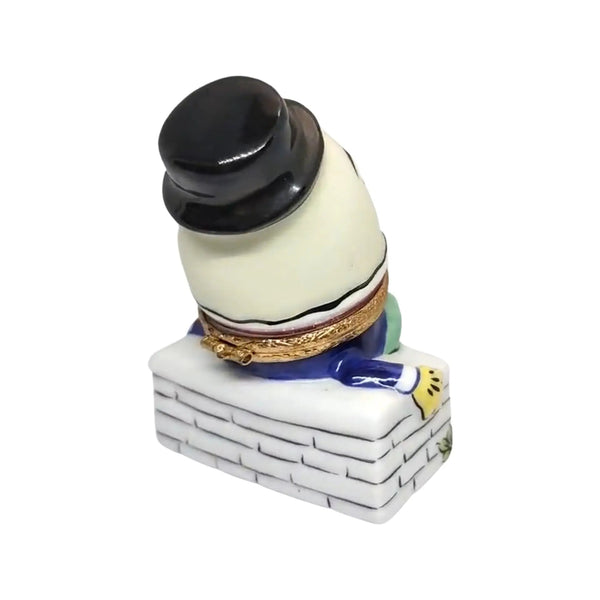 Humpty Dumpty Porcelain Limoges myth fairy French Trinket Box