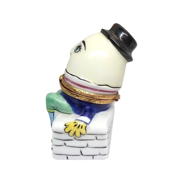 Humpty Dumpty Porcelain Limoges myth fairy French Trinket Box