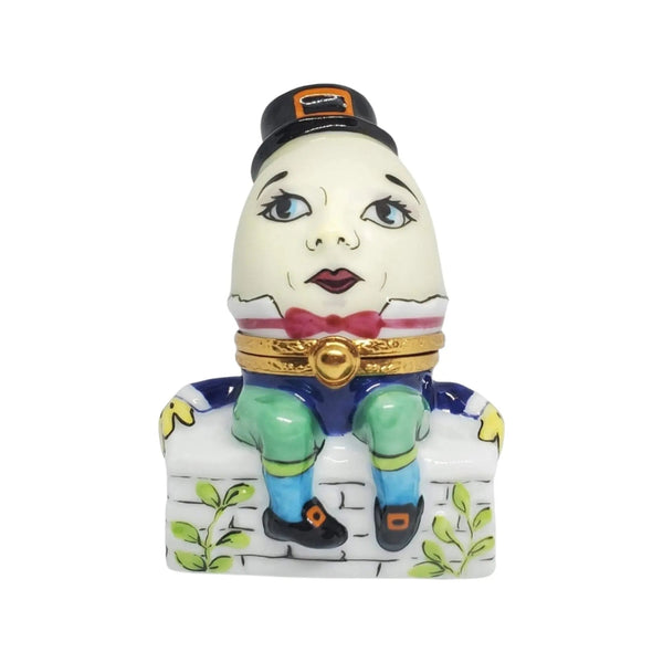 Humpty Dumpty Porcelain Limoges myth fairy French Trinket Box