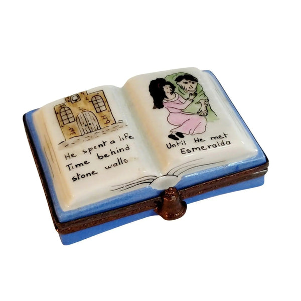 Hunchback of Notre Dame Limoges Porcelain Limoges Book kids art fine limoges box French Trinket Box