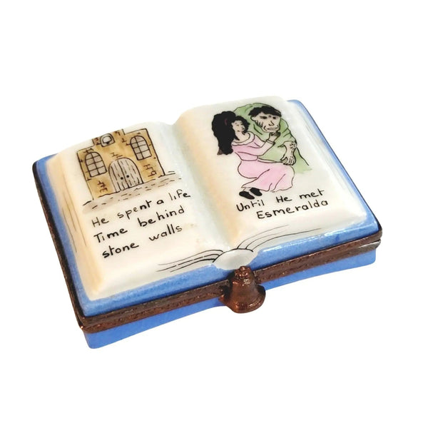 Hunchback of Notre Dame Limoges Porcelain Limoges Book kids art fine limoges box French Trinket Box