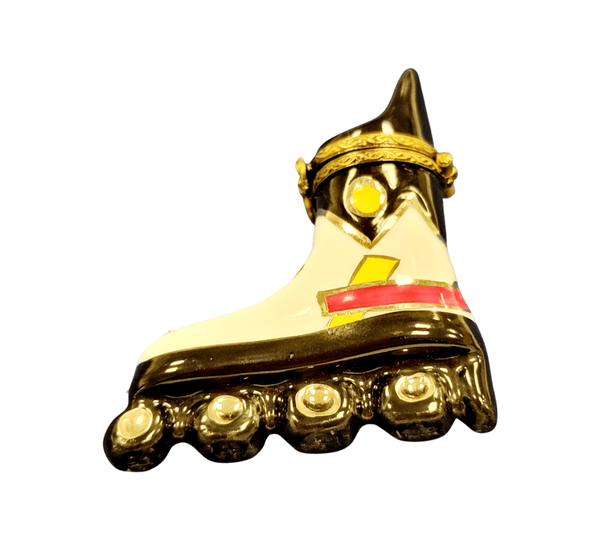 Inline Skates Limoges Box Delight Porcelain Limoges Sports French Trinket Box