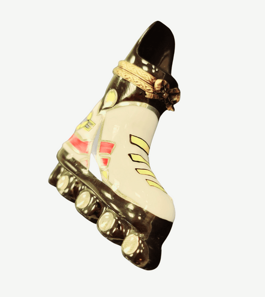 Inline Skates Limoges Box Delight Porcelain Limoges Sports French Trinket Box