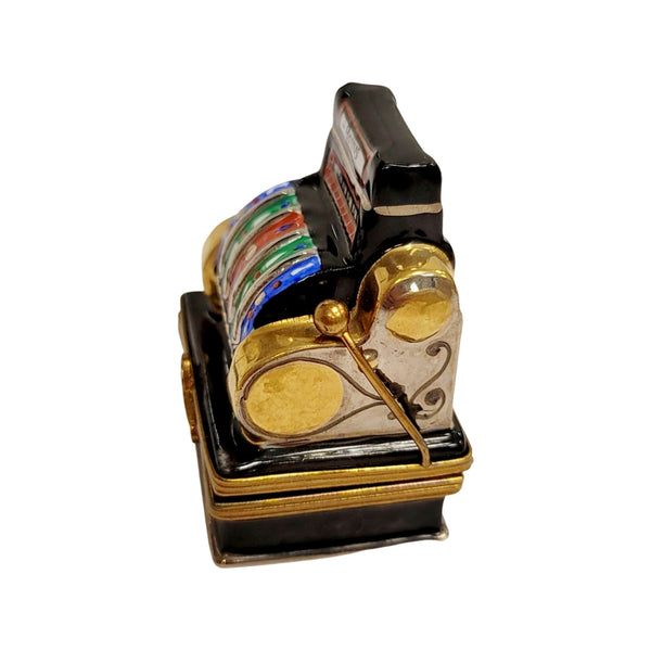 Jackpot Limoges Slot Machine Porcelain Limoges sports games French Trinket Box