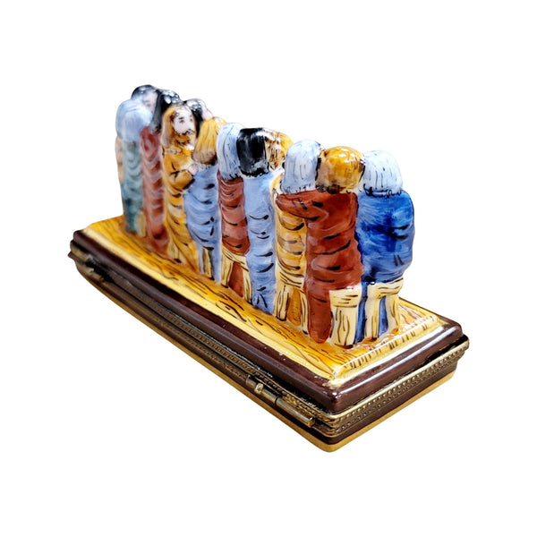 Last Supper Jesus Limoges Box Porcelain Limoges nativity christian religious French Trinket Box
