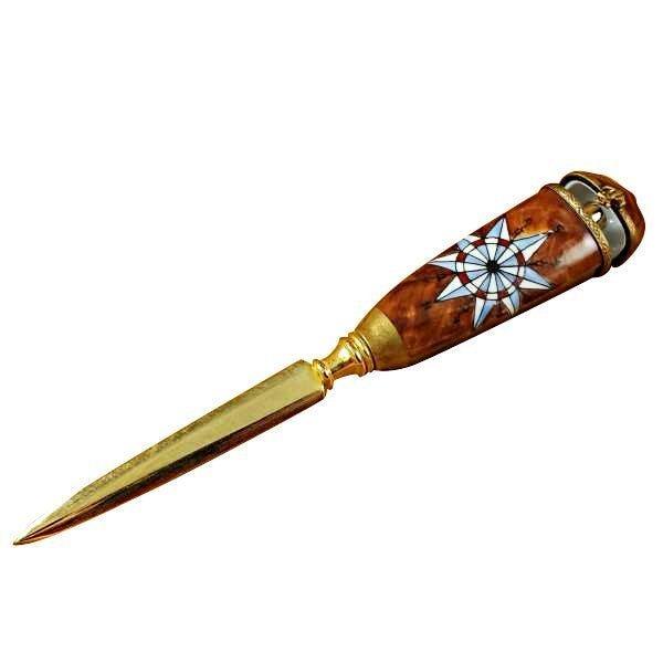Letter Opener limoges box Porcelain Limoges French Trinket Box