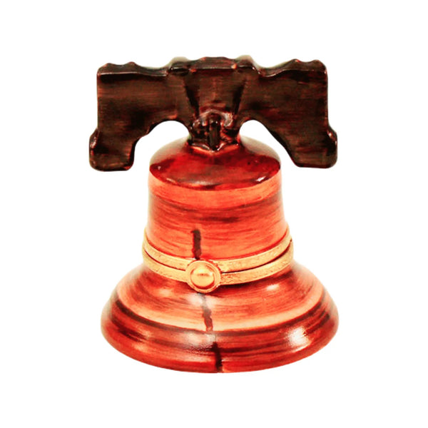 Liberty Bell Porcelain Limoges monuments united states French Trinket Box