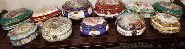 Limited Edition Lovers Jewelry Box Porcelain Limoges Jewelry Limoges Box Love Valentine French Trinket Box