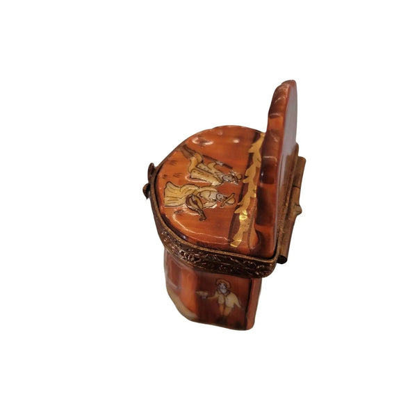 Limoges Antique Art Box Porcelain Limoges furniture French Trinket Box