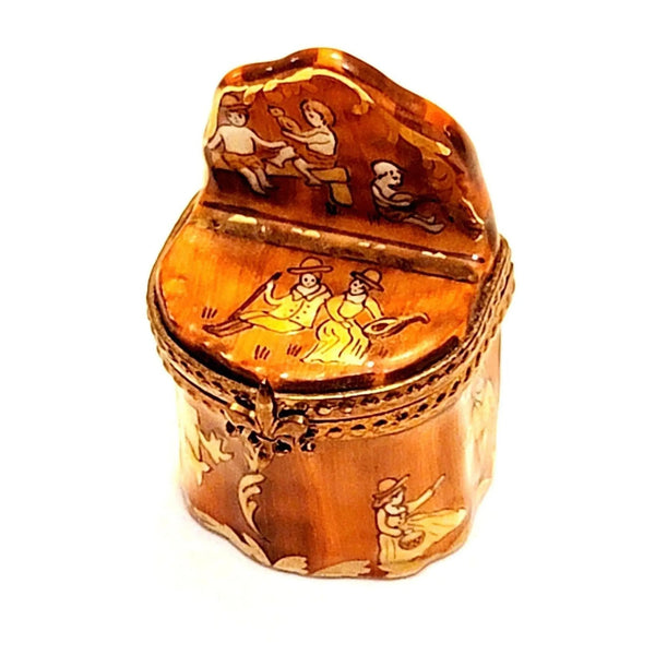 Limoges Antique Art Box Porcelain Limoges furniture French Trinket Box