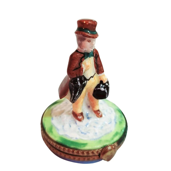 Limoges Box Doctor's Charm Porcelain Limoges professional French Trinket Box