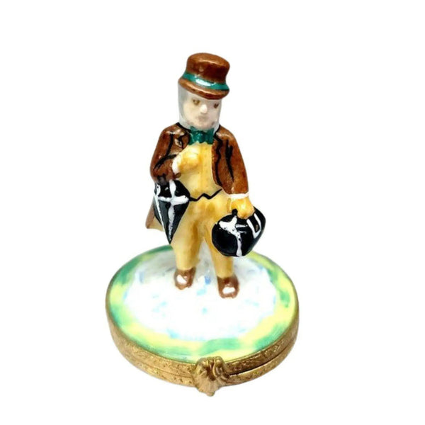 Limoges Box Doctor's Charm Porcelain Limoges professional French Trinket Box