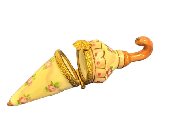 Limoges Box Parasol Umbrella Porcelain Limoges home fashion French Trinket Box