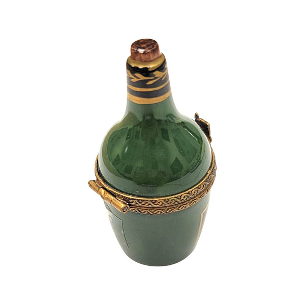 Limoges Cognac Elegance Box Porcelain Limoges wine spirit men special Limoges Box france French Trinket Box