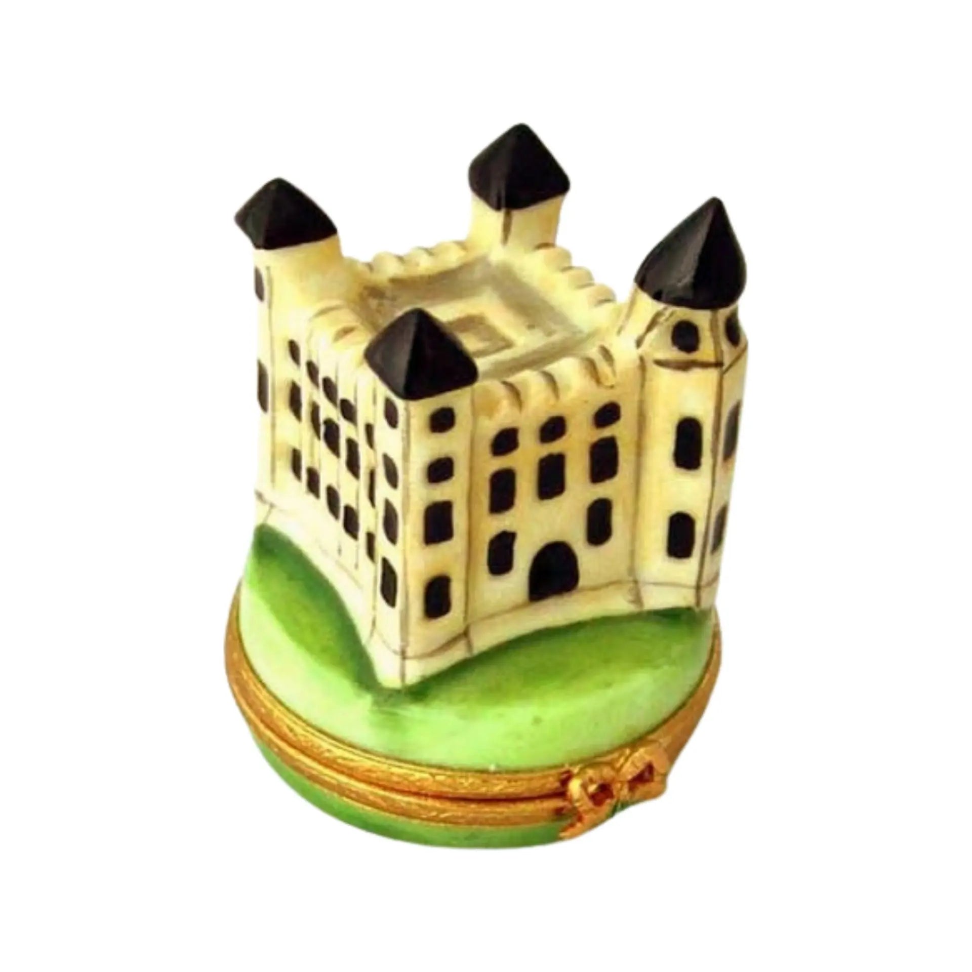 London Tower Porcelain Limoges travel monuments French Trinket Box