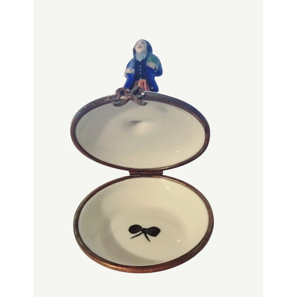 Lord Williams Serenade Limoges Box Porcelain Limoges French Trinket Box