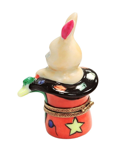 Magic Rabbit Limoges Box Porcelain Limoges rabbit professional kids maternity fine spiritual French Trinket Box