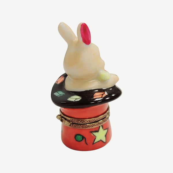 Magic Rabbit Limoges Box Porcelain Limoges rabbit professional kids maternity fine spiritual French Trinket Box