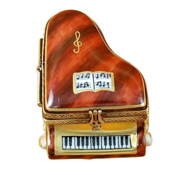 Mini Piano Porcelain Limoges music French Trinket Box