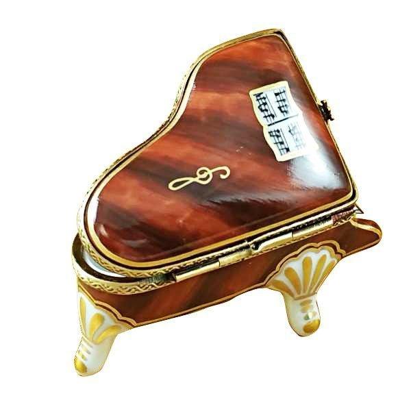 Mini Piano Porcelain Limoges music French Trinket Box