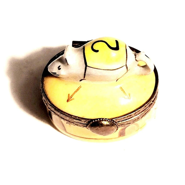 Mini Race Runner Mouse Box Porcelain Limoges rabbit French Trinket Box