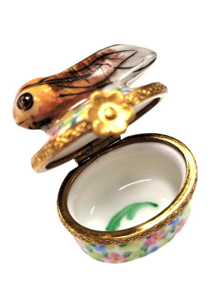 Miniature Locust Limoges Box Porcelain Limoges Bug French Trinket Box