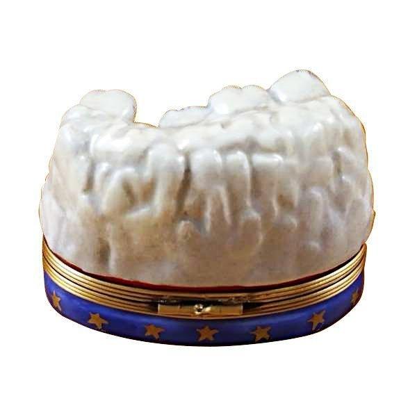 Mount Rushmore Porcelain Limoges travel monuments united states French Trinket Box