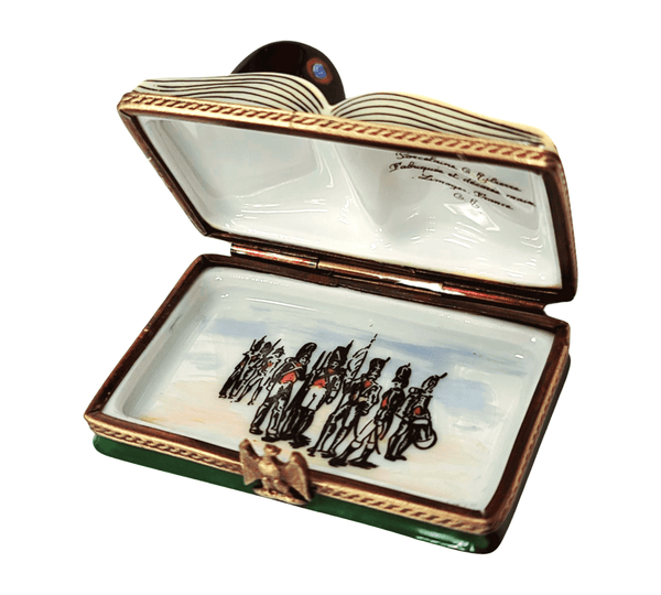 Napoleon Military Hat Limoges Box Porcelain Limoges Limoges Boxes France French hat French Trinket Box